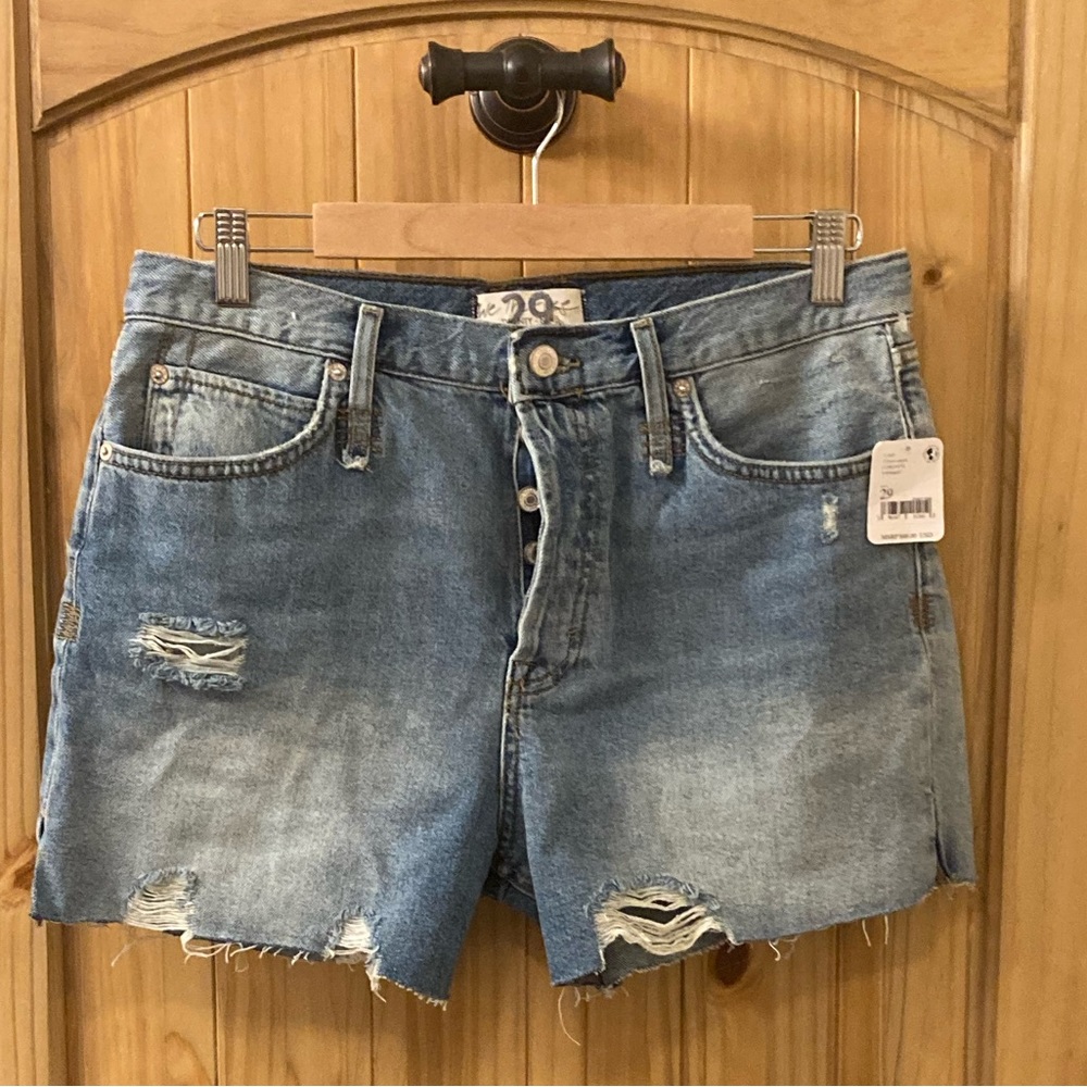 NWT!! We the Free Denim Cut Off Shorts